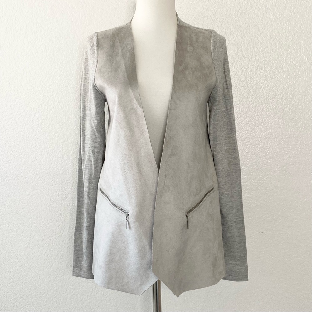 MADISON & LOLA Gray Sweater Jacket
